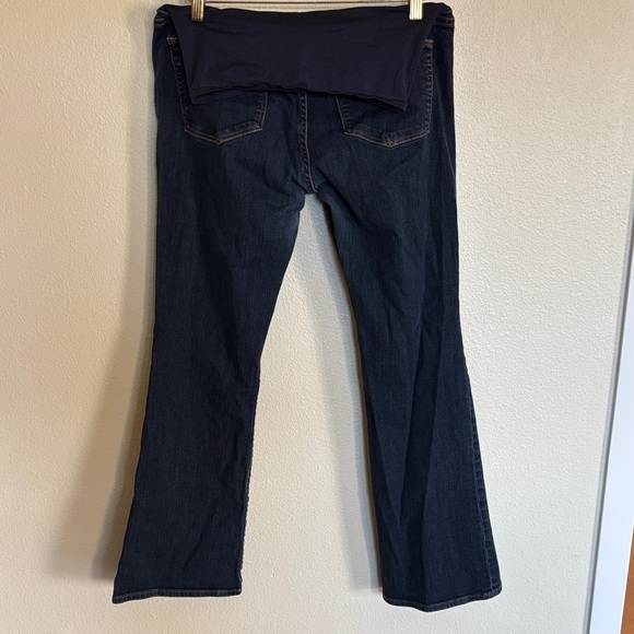 GAP Dark Blue Flare Maternity Jeans - Picture 3 of 4